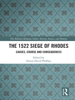 cover image of The 1522 Siege of Rhodes
